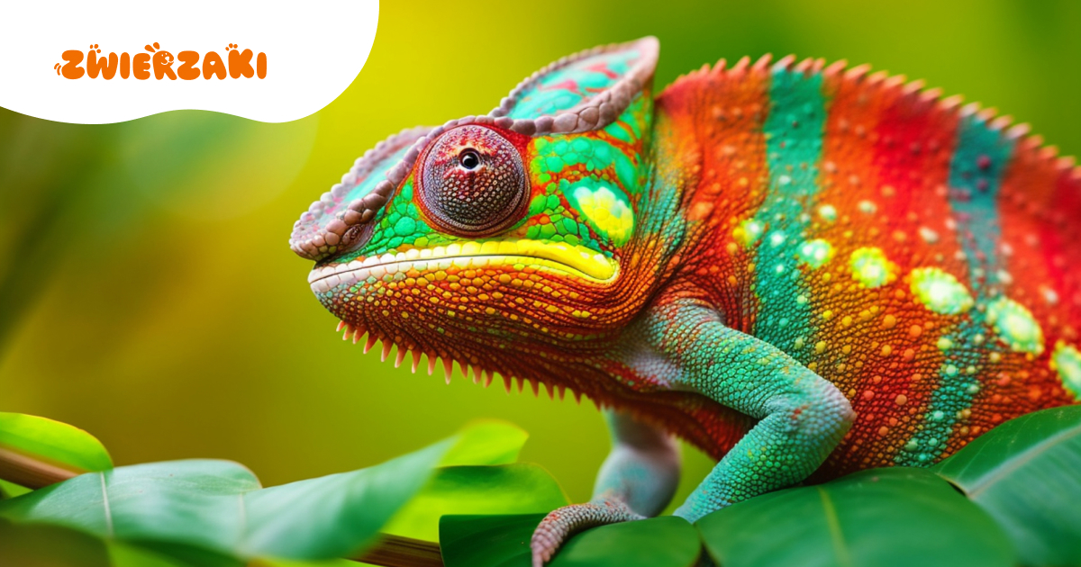 Dlaczego kameleon zmienia barwy? Emocje, temperatura, zdrowie