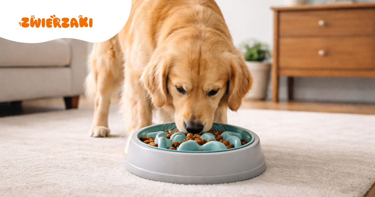Miski spowalniające jedzenie: dla jakich zwierząt są pomocne?